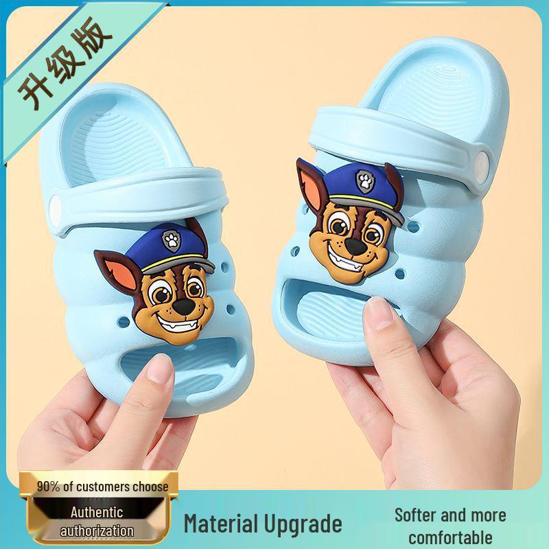 Paw Patrol Kids Summer Slippers Cartoon Bathing Sandals for Boys & Girls