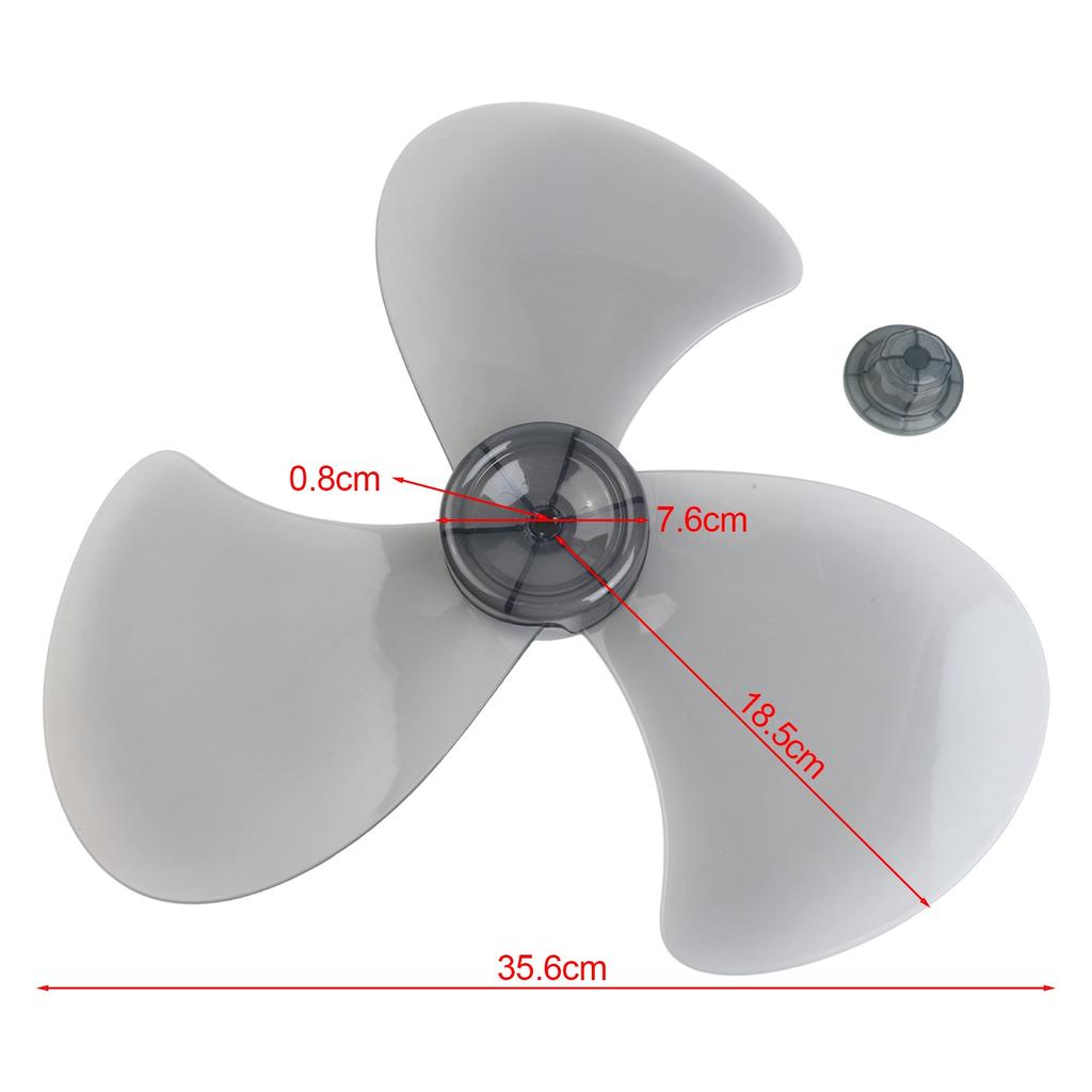 Aerodynamický design 16palcové lopatky ventilátoru Výměna lopatek ventilátoru