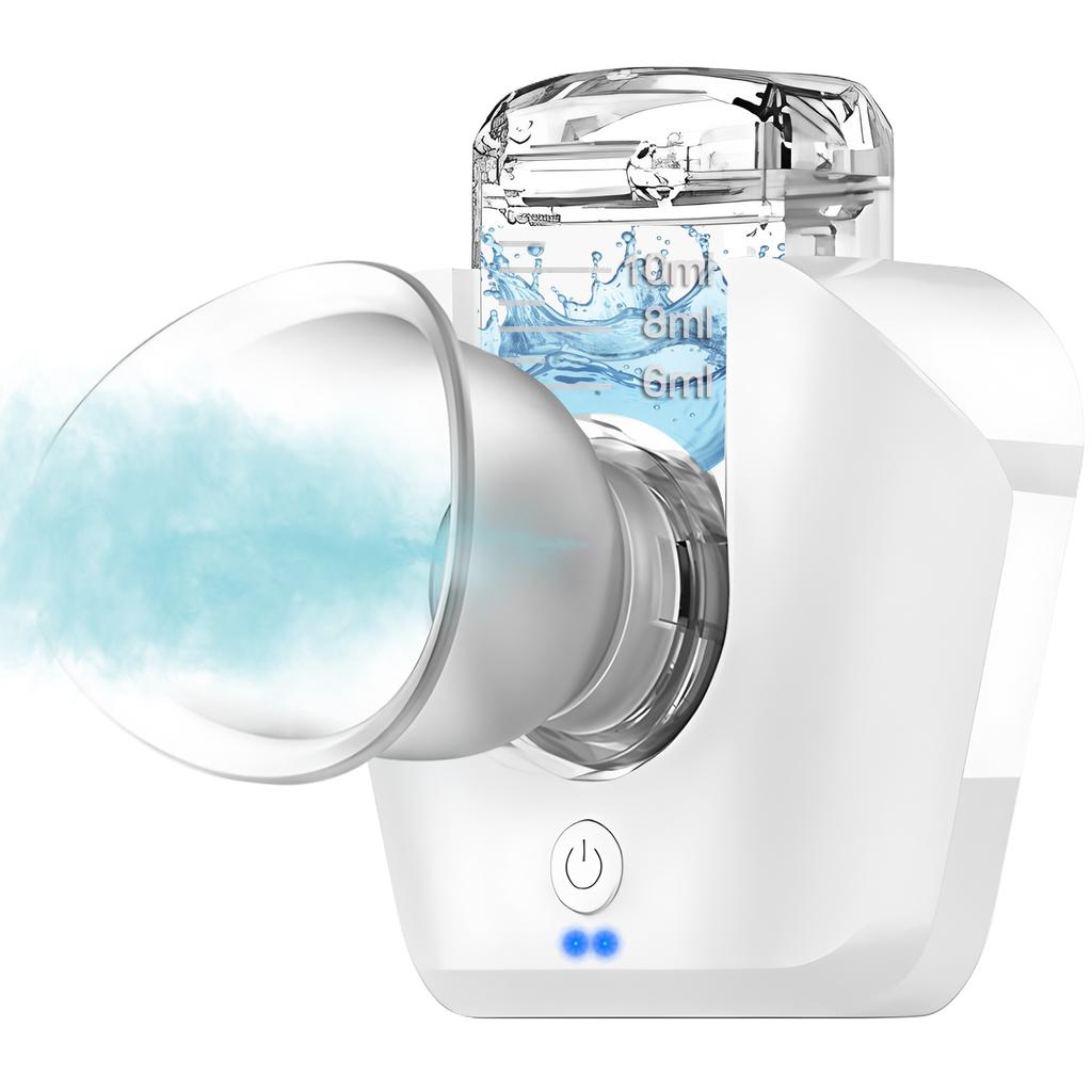 1-in-1 Nano Face & Eye Mist, Silent Eye Mist Sprayer for Dry Eye Relief Fatigue, Facial Hydrating Humidifier Skin Care Tool