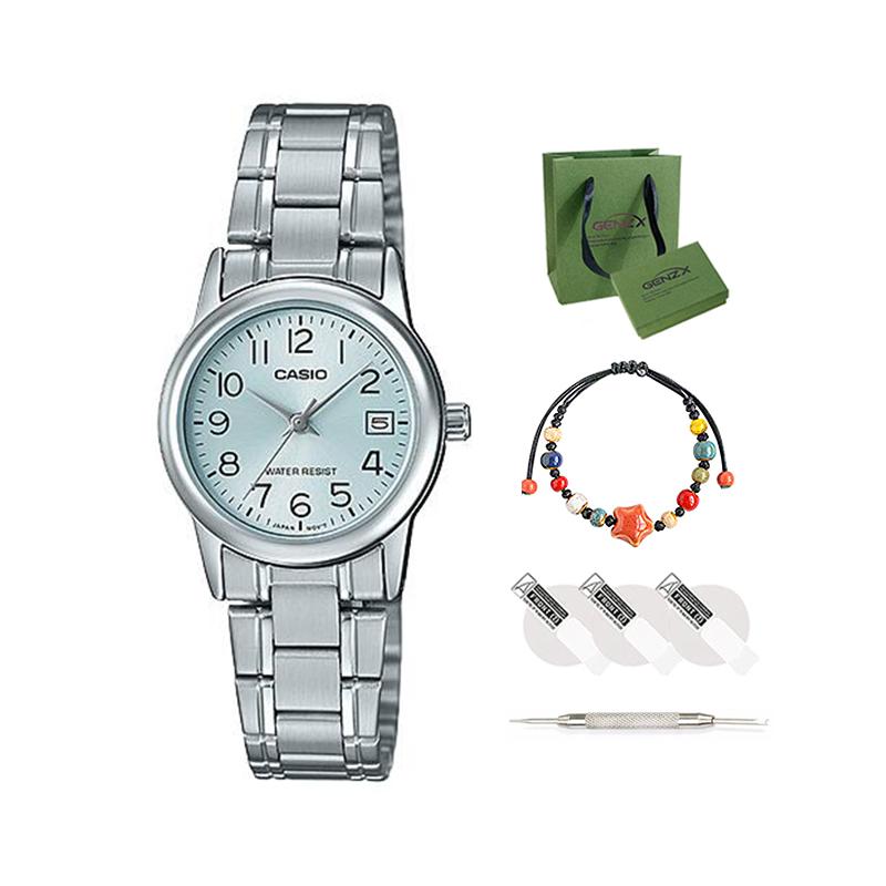 Casio Women's Standard Series Blue Watch LTP-V002D-2B LTP-V002D-2B
