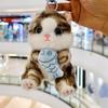 Cute Plush Fish Cat Keychain With Soft Short Plush For Bag Decoration And Collectors