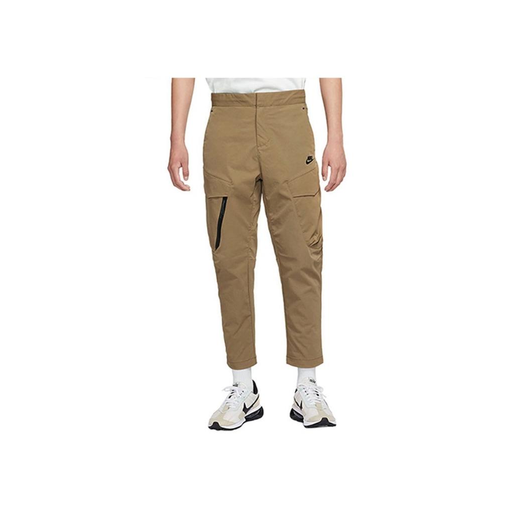 Nike Sportswear Tech Essentials Woven Unlined Pants Men Bottoms Brown DH3867-258