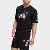 Adidas Jump Gfx Graphic Print Loose-Fit T-Shirt Men Tops Black H20795