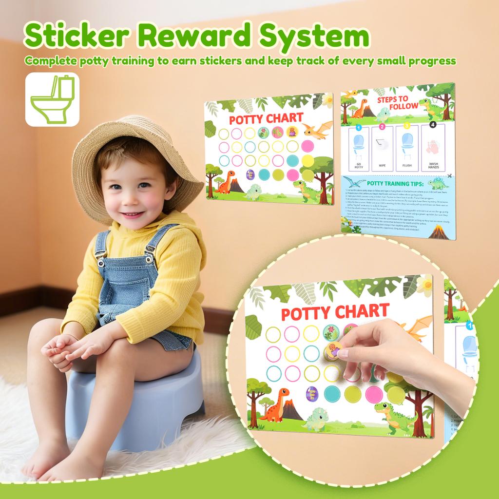 20 Pcs Potty Training Reward Chart Set Reward Stickers Toilet Habits Potty Training Sticker Montessori Early Education Stickers