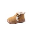New Winter Children's Boots Soft Fluffy Girl Snow Boots Thick Bottom Plush Kids Fashion Ankle Cotton Boots Non-slip Versatile
