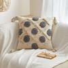 Boedia Quality Modern Throw Pillow Covers Tufted Tassel Bohemian Style Cushion Case Pillowcase Decoration for Home 45x45cm