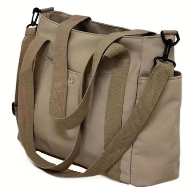 Borsa a Spalla in Tela di Grande Capacità, Borsa Tote Quotidiana, Borsa a Spalla Multifunzionale da Donna, Borsa a Mano a Spalla