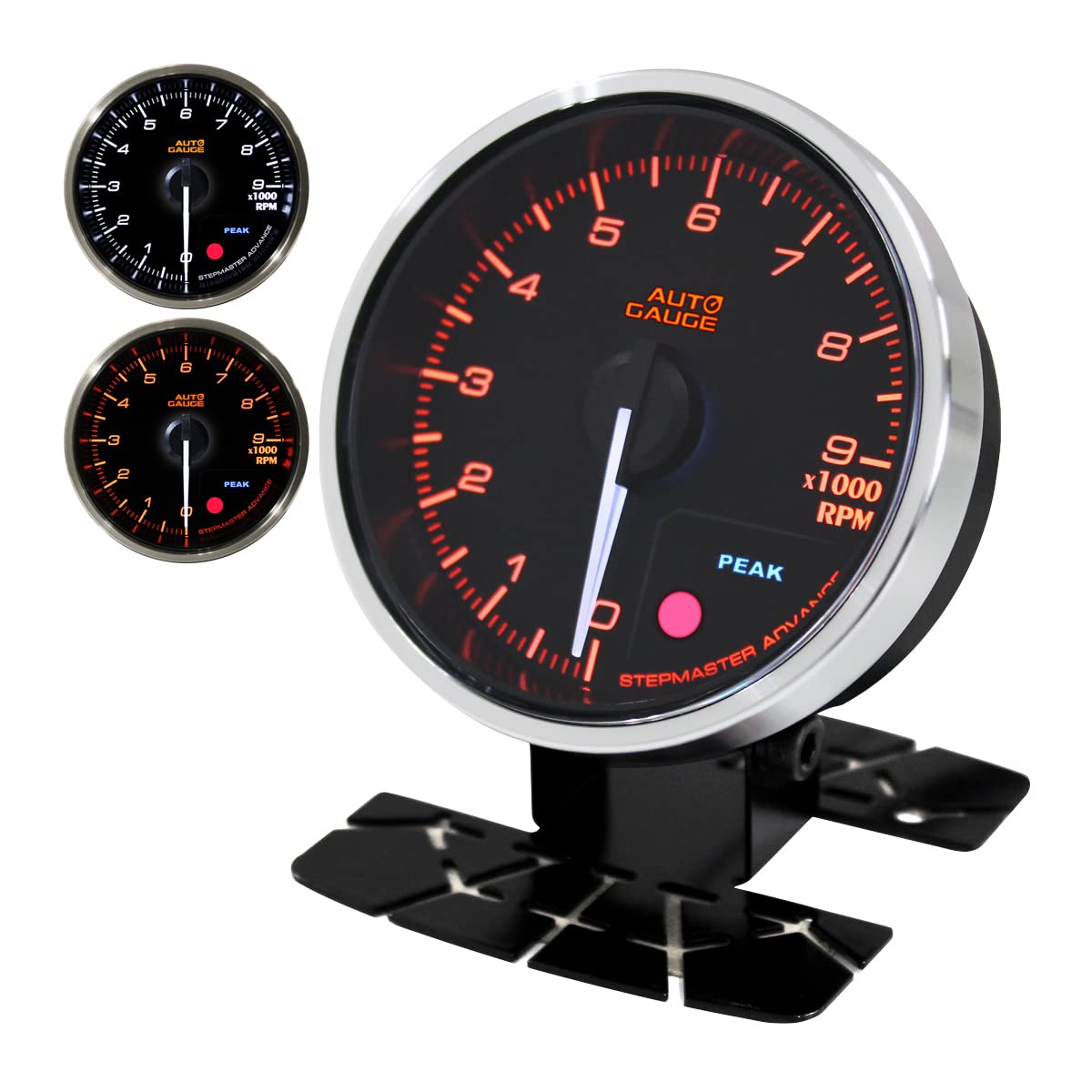 

Автомобильный датчик серии 355, японский мотор, 2,4 дюйма (60 мм) Тахометр с наклейкой с логотипом, двухцветная подсветка красного и белого цвета