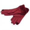 Women’s Winter Warm Touch Screen Gloves Suede Leather Double Thick Velvet Plush Wrist Cycling Driving Outdoor Cold-Resistant Mittens