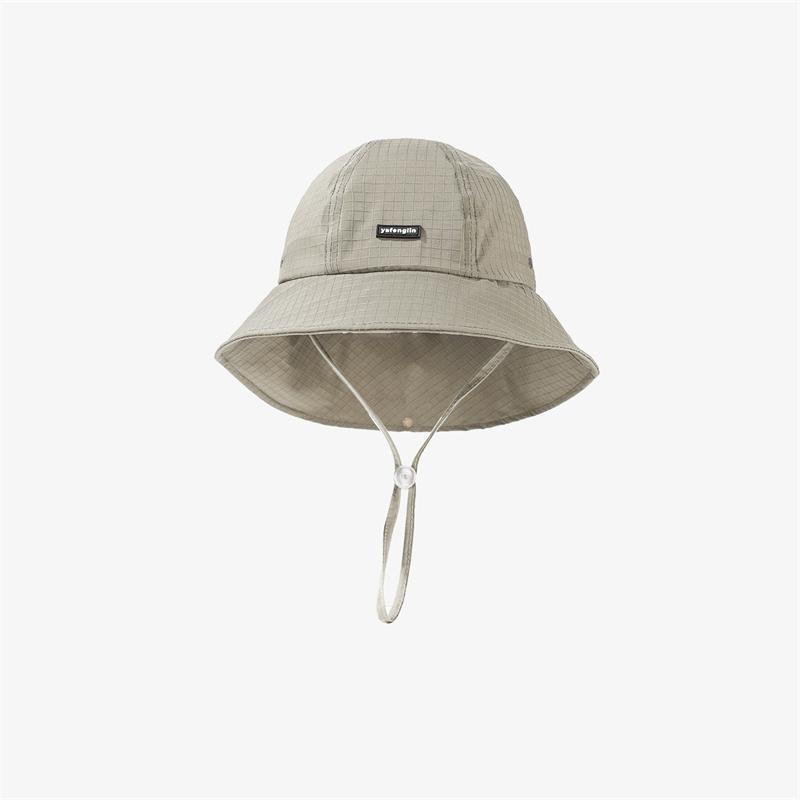 Fisherman Hat Summer Anti-Splashing Shawl Sunscreen Couple Solid Color Sun Hat