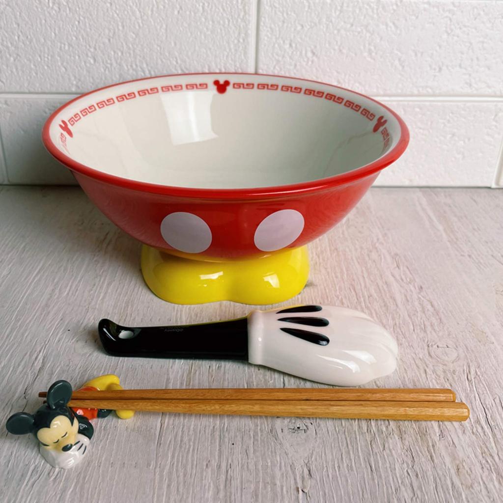 Disney Mickey Mouse Ramen Set SAN2169 (with Spoon)