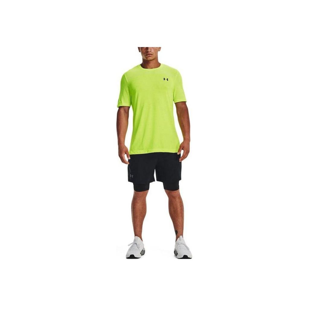 Under Armour Sports Training Fitness Running Shorts Men Bottoms Black 1373764-002