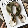 Silk Mulberry Square Scarf - Women's Spring/Summer Fashion Scarf