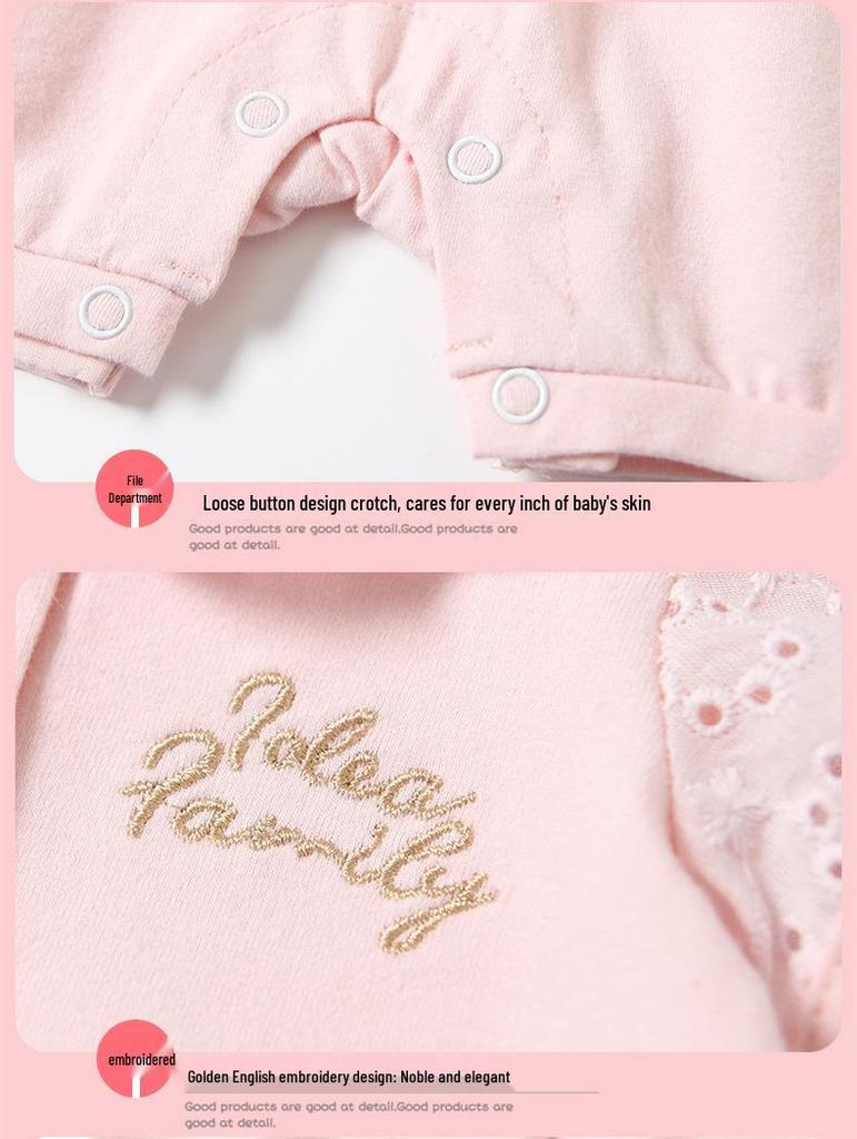 Infant & Toddler Summer Romper: Newborn Baby Girl Short Sleeve Bodysuit