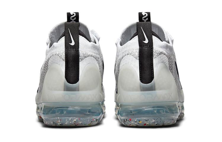 Nike Air VaporMax 2021 Flyknit 'White Metallic Silver' Gs DB1550-100
