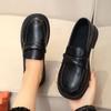 Retro British Style Soft Sole Versatile Flat Sole Single Shoes Women's Fashion Loafers Women's Casual Shoes 2025 Autumn New
