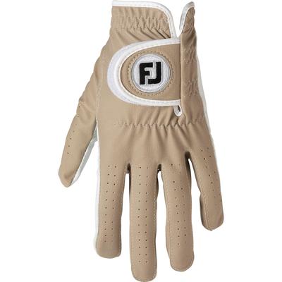 FootJoy Nanolock Lady Golf Double Gloves, Fit, Women's, 19cm, Beige, FGNL4PRBG-19