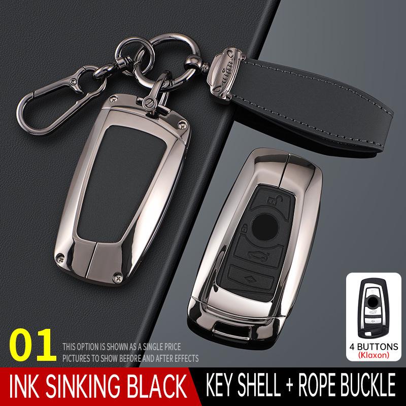 For BMW 3/5/7 Series Key Case - High-End Key Shell for Men & Women