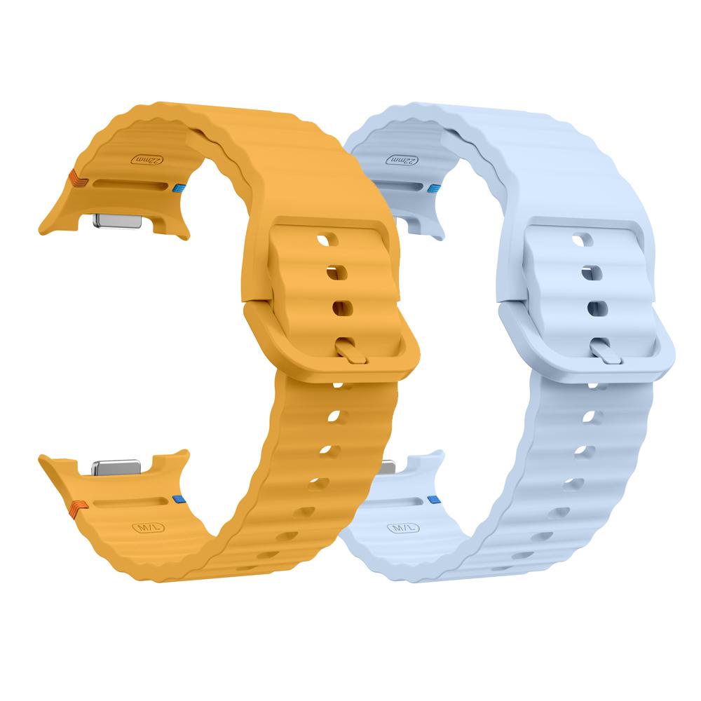 Straps for Samsung Galaxy watch 8/8 classic/7/FE/5 Pro/6/444mm 40mm Silicone Sport Belt Bracelet Correa Galaxy watch Ultra Band