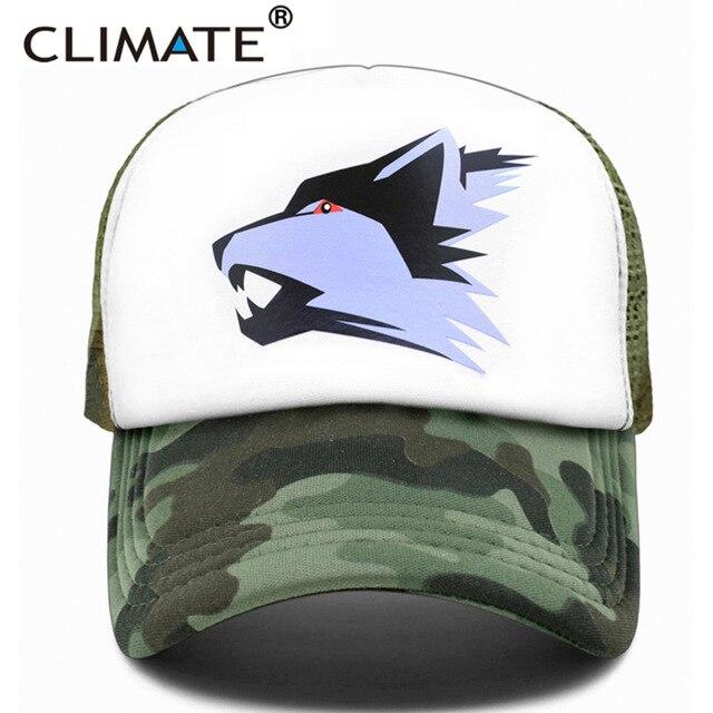 Buy Climate Wolf Trucker Cap Grey 