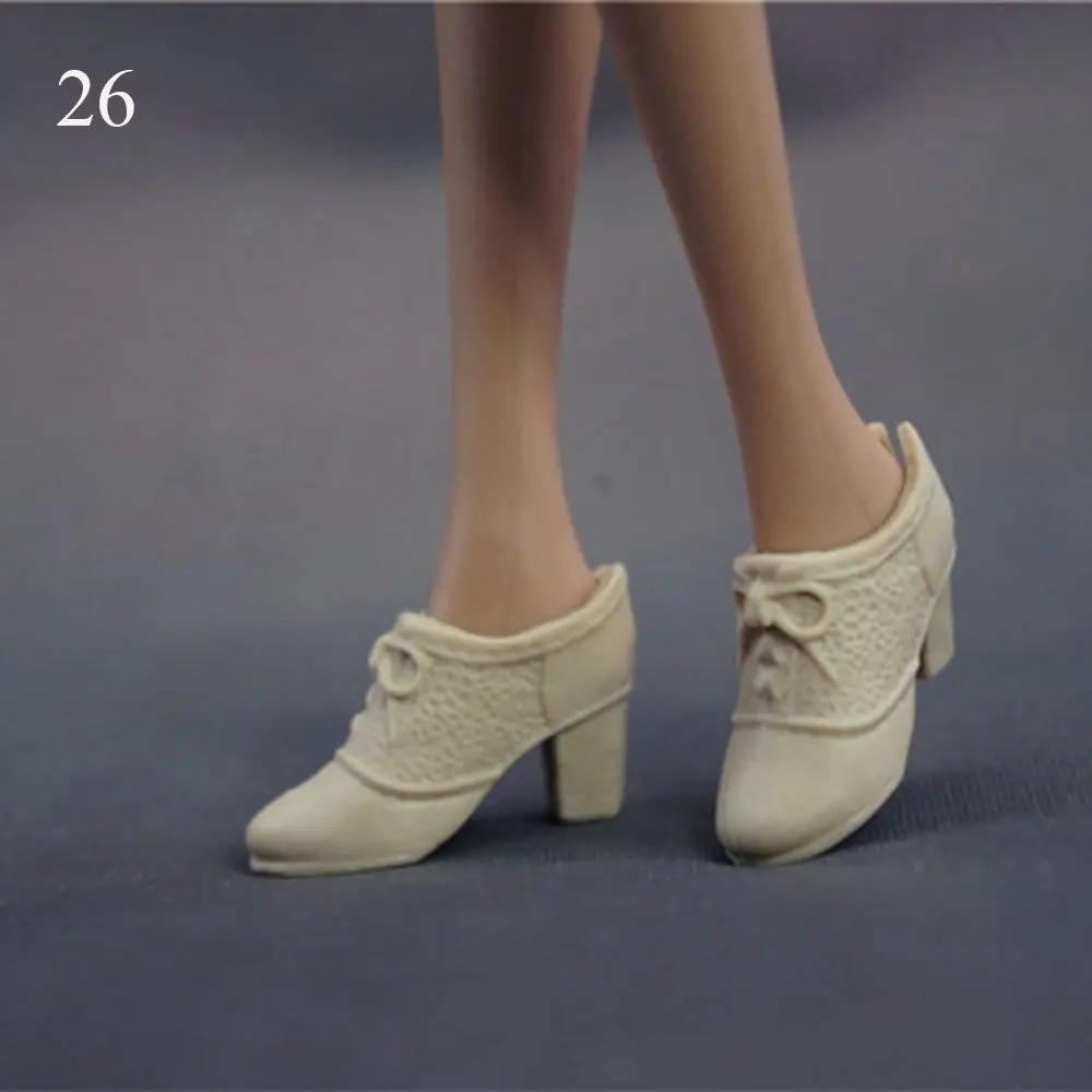 1/6 Doll Shoes Fashion High Heels Hollow Sandals Sneakers Long Knees Boots For Foot Length 2.2cm Female Dolls Accessories Toys