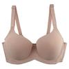 Hot Sale Thin Cup Large Size Bra Glossy Anti-sagging Bra Gathered with Steel Rim Thin Bra