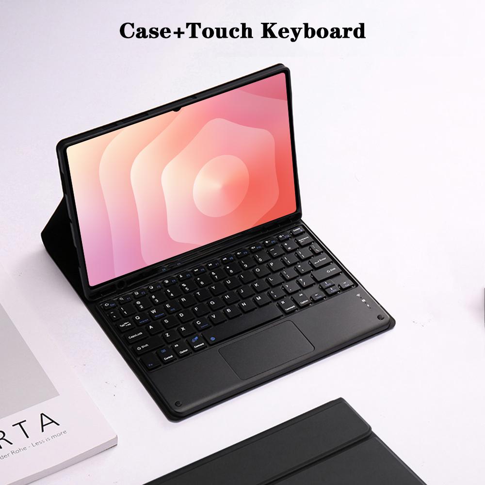 Tablet Case for 2025 Samsung Galaxy Tab S11 Ultra 14.6 lnch,Detachable Bluetooth Keyboard with Pencil Holder SM-X930/X936B