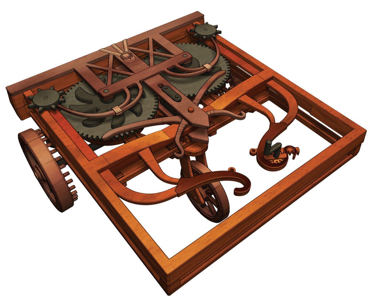 

Самоходная тележка с пропеллером Doyusha, серия Леонардо да Винчи