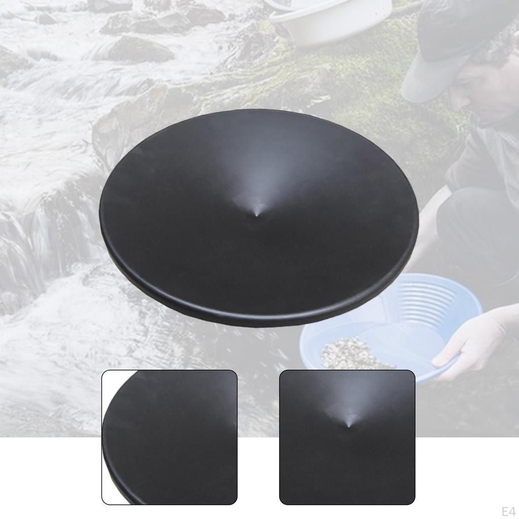 Goldwaschpfannen-Sammelwerkzeug, tragbar, 51 cm, leicht, für die Goldsuche im Freien