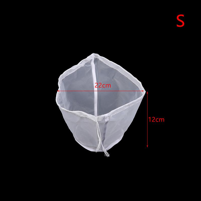 Soybean Filter Net Bag Nylon Liquid Filter Net Milk Coffee Filter Net Bag Reusable Fine Mesh Squeeze Strainer Bag Kitchen Tool