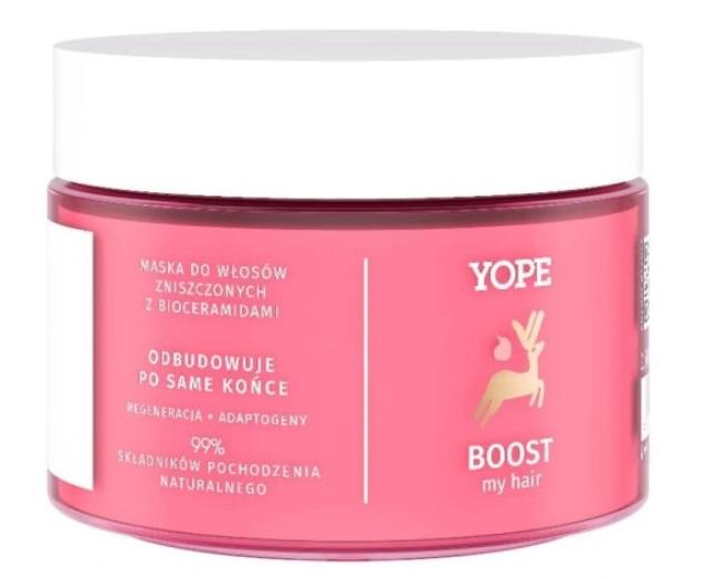 Yope Intensive Repair Hair Mask with Bioceramide - 250 ml Restorative Treatment for Damaged Hair