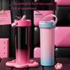 1PC Thermos Cup for Girls, High Value and Large Capacity Water Cup, Portable Ice Cup, Coffee Straw Cup