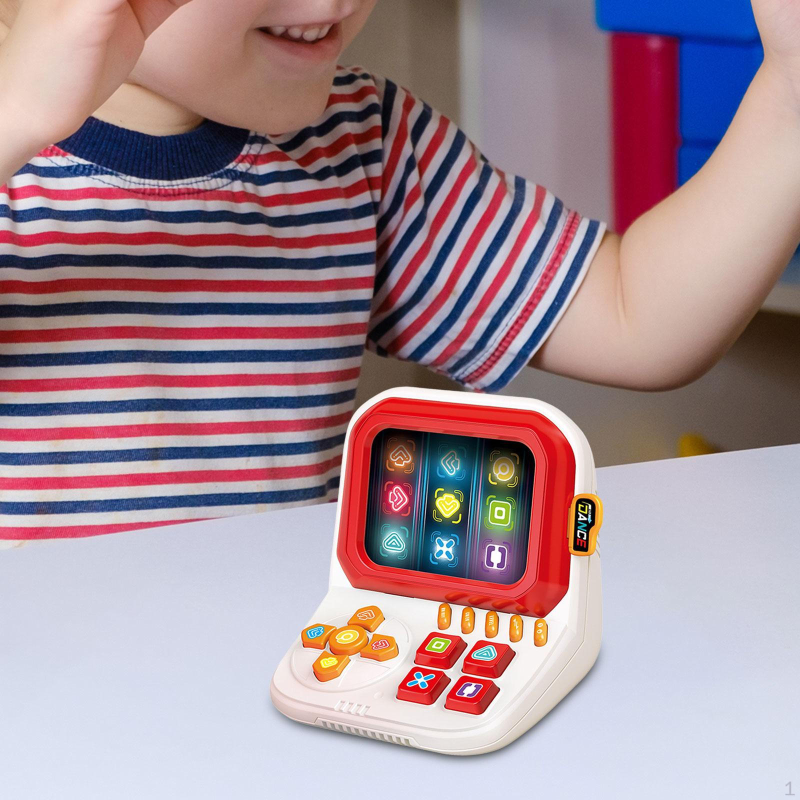 

Игровая консоль Finger Dance с быстрым нажатием и подсветкой Fidget Мини-аркадные игры для детей красный