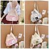 Sweet Casual Ita Backpack Transparent Y2k Schoolbag Fashion Nylon Drawstring Backpack  Outdoor