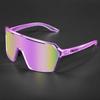 SCVCN Rosa Wanderbrille Fahrradbrille Sonnenbrille für Männer Photochrome Damen Mountainbike Radsportbrille UV400 MTB