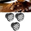 50ML Coffee Capsule Pods Cup with Spoon Brush Reusable Filter Stainless Steel Replacement for  