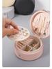 Velvet Mini Jewelry Box Keychain for Earrings & Rings