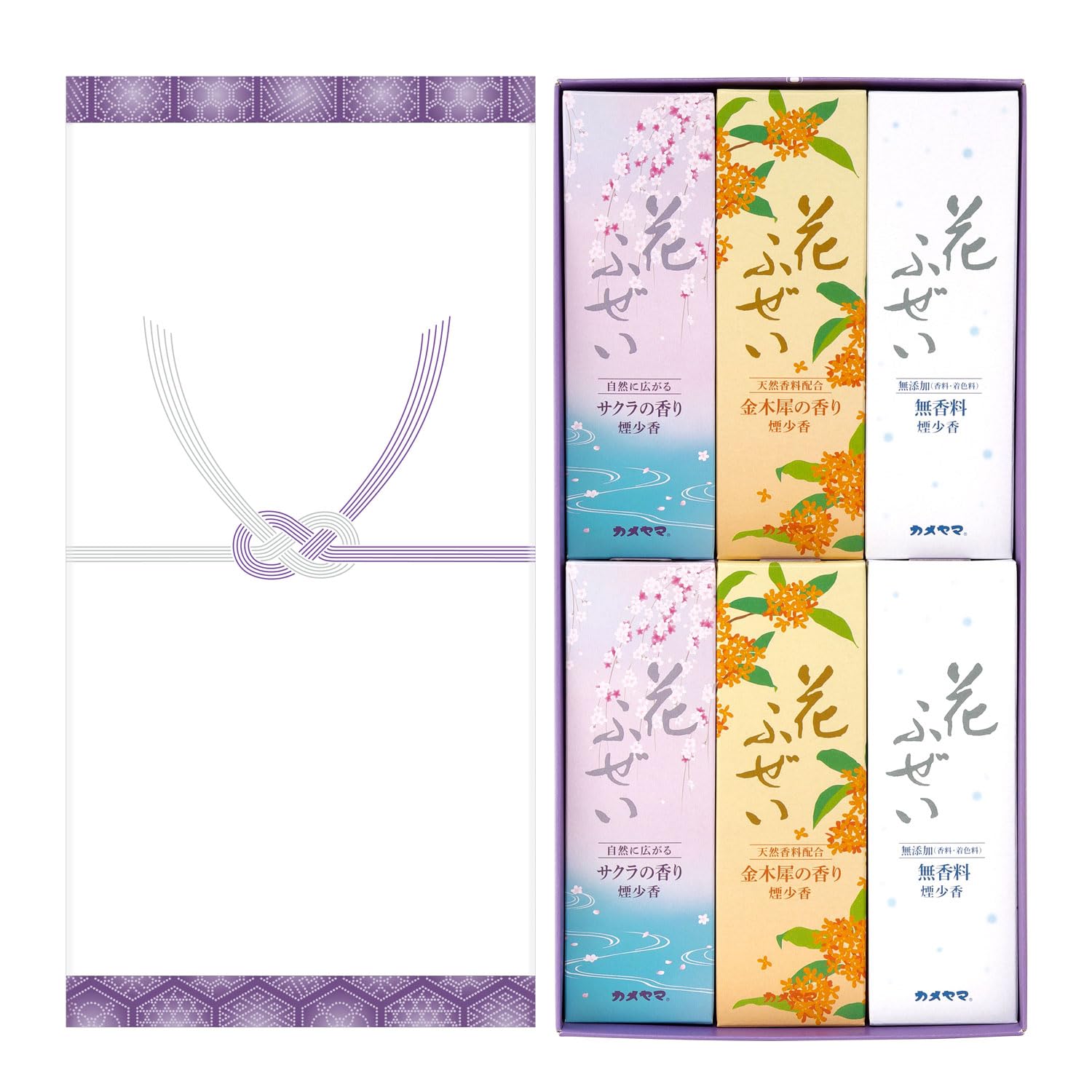 

Kameyama Gift Hanafuzei (UnscentedOsmanthusCherry Blossom) 1 set