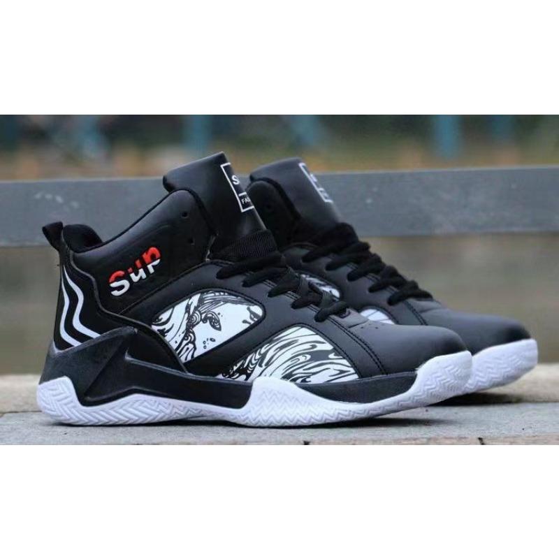 Mens Large Size Breathable Fashion Low Top Outdoor Casual Sports Basketball Shoes
