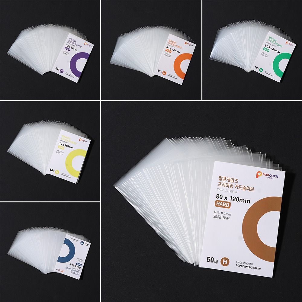 

50pcs Clear Photocard Holographic Protector Film 3 Inch Album Binder Game Card Holder фіолетовий