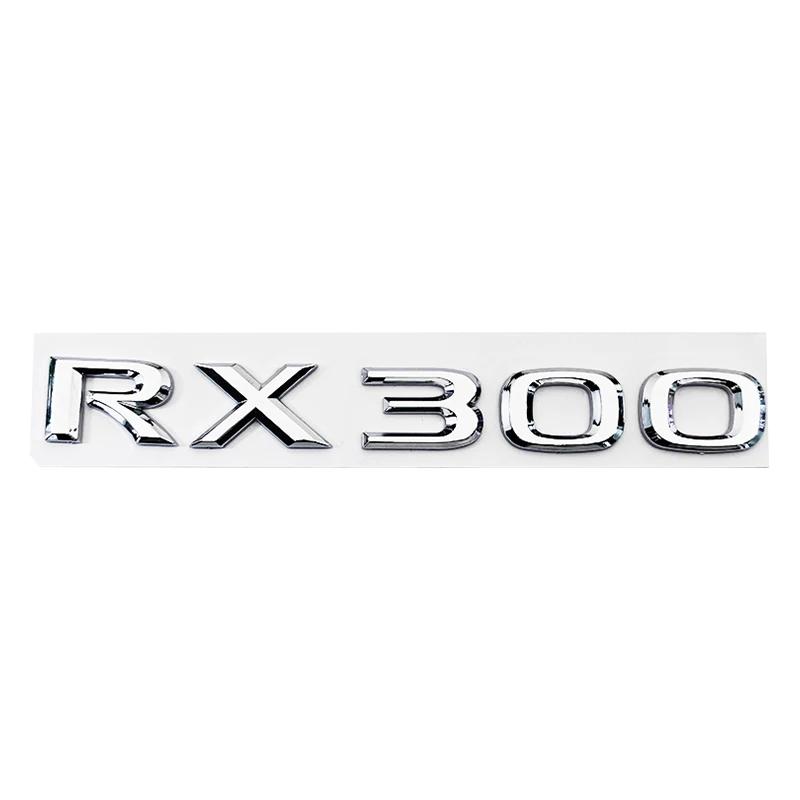 3D ABS Logo For Lexus GX470 LX570 LX600 RX350 RX300 Emblem Number Letters Sticker Car Trunk Badge Adhesive Decal AccessoriesDX7