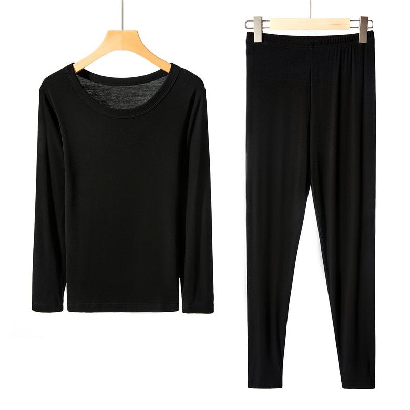 Ropa interior térmica de otoño e invierno Trajes para mujer Body para mujer Tops de invierno ajustados Camisas base Ropa fina para mujer