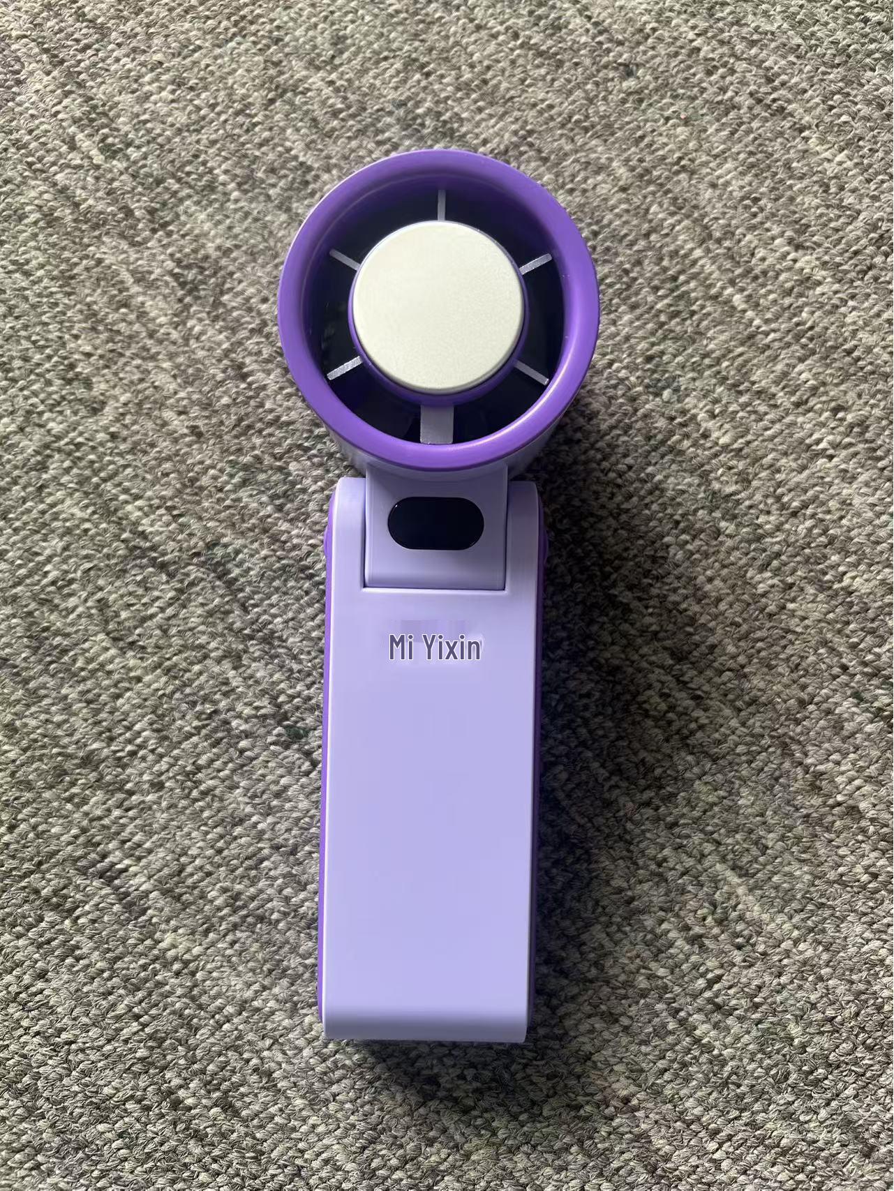 Compact USB Rechargeable Folding Handheld Fan with Cross-border Cooling Technology Y19 Handheld Cooling Fan