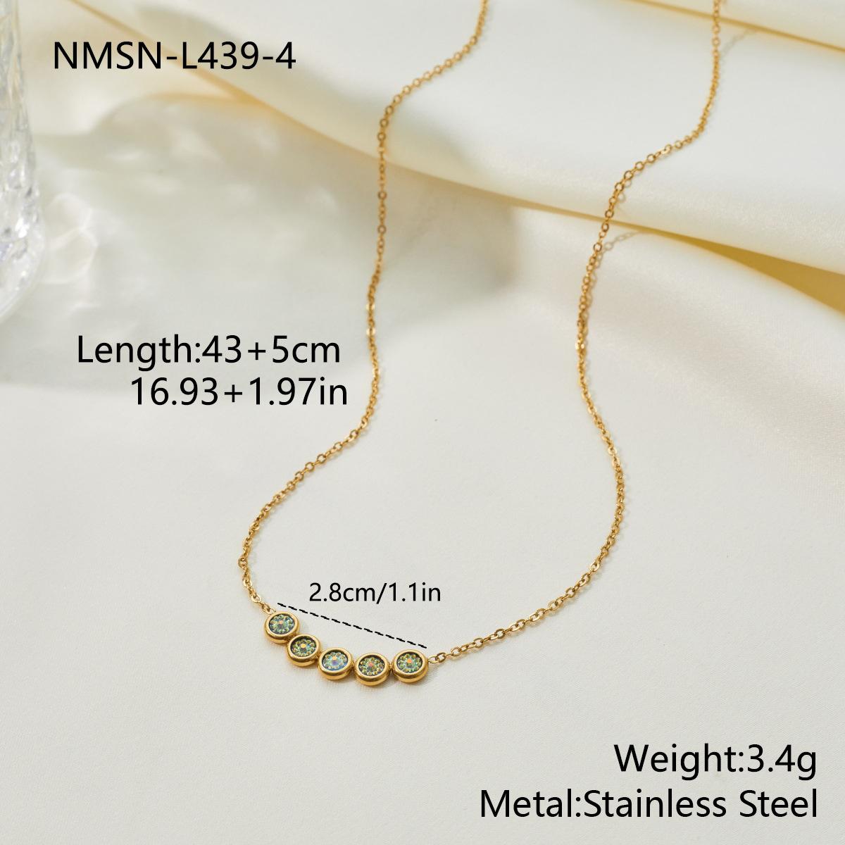 GEMCHIC Women s Stainless Steel Angel Wings Sun Zircon Pendant Necklace Fashion Luxury Jewelry