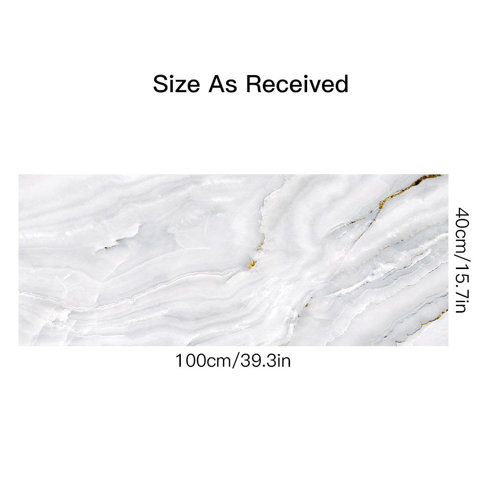 15 stiluri de tapet din marmură gri și albă Bucătărie Birou Dulap dulap Renovare Peel & Stick Autocolante de perete de artă impermeabile