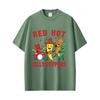 Red Hot Silly Peppers Funny Meme Graphic T Shirts Unisex Women Vintage Gothic Metal Rock Tshirt Unisexs Summer Casual Humor Tshirts
