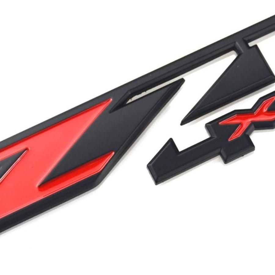 2pcs Z71 4x4 Emblems for Silverado Sierra Tahoe Suburban New 1500 2500 3500 Deca