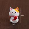 Realistic Fortune Cat Figurines Cute Cat Micro Landscape Ornament  Garden Landscape