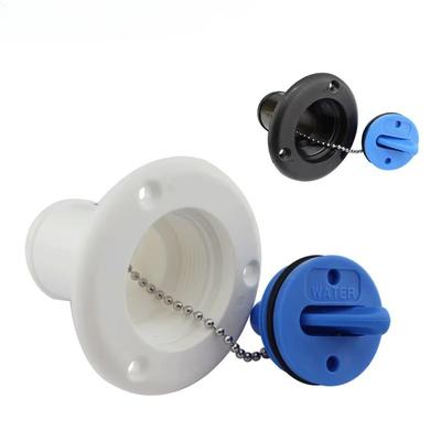 38mm Water Tank Cover RV Caravan Boat Deck Filler Suits Petrol/Diesel/Fuel/Water 38mm Cap with Seal & Chain