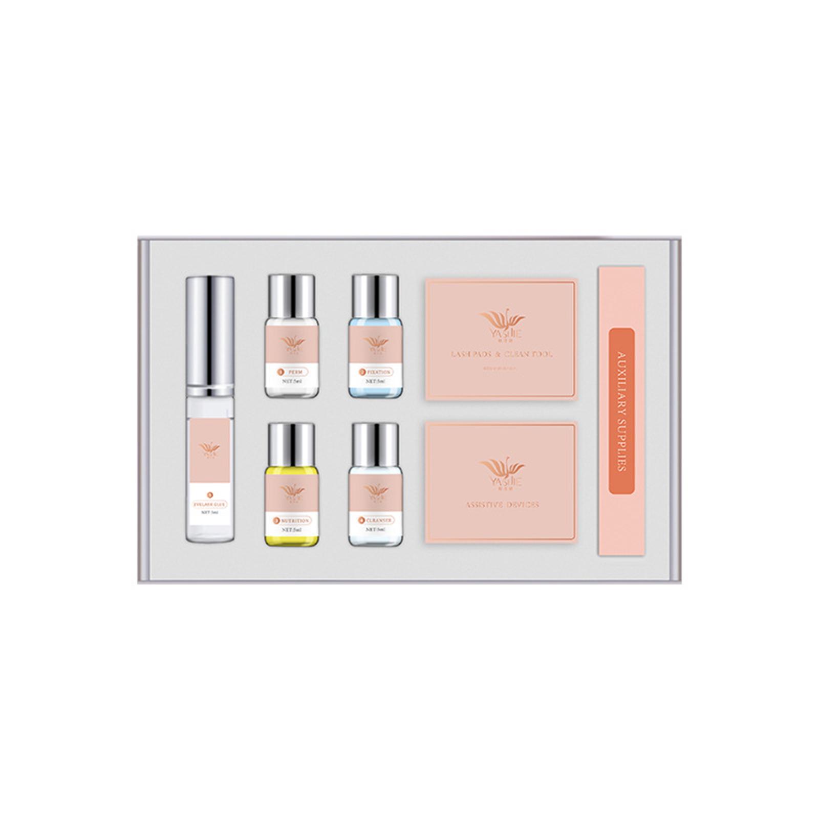 

YASIJIE Eyelash Lift Set for Eyelashes Perming Curling & Lifting Semi Permanent Curling Perming Wave Lash Lifting Kit разноцветный